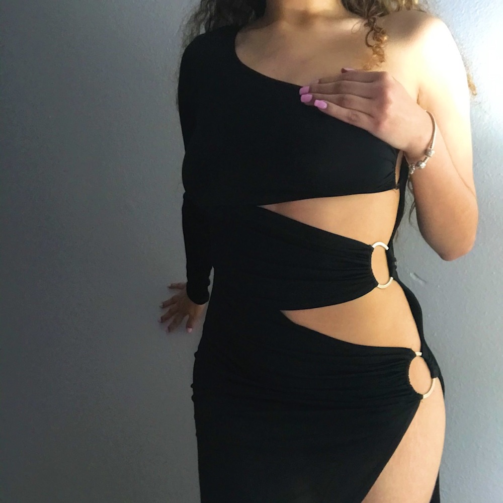 Black Dress Fashion Nova